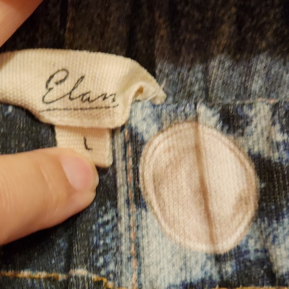 Elan Sweatpant Jeans Size Large Jenna Style - Picture 15 of 15